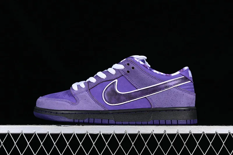 All categories Nk SB Dunk series Nk SB Dunk Low low-top sneakers M version pure original Concepts x Nk Dunk Low Pro SB "Purple lobster" full-layer purple lobster SB low-top sports and leisure sneakers BV1310-555